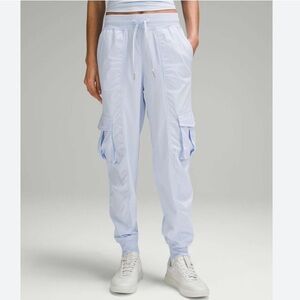 Lululemon Dance Studio Relaxed-Fit Mid-Rise Cargo Jogger Windmill Large